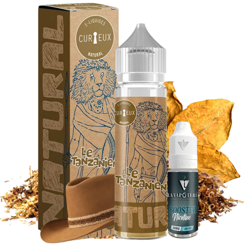 CURIEUX - TANZANIEN 50ml 03mg - La Vapoteria