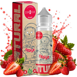 CURIEUX - NATURAL FRAISE 50ml - La Vapoteria
