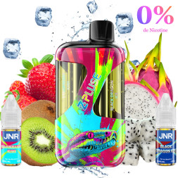 JNR - PUFF ZPLUS STRAWBERRY KIWI/BLACK DRAGON ICE 42K 0% - La Vapoteria