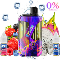 JNR - PUFF ZPLUS MIXED BERRIES/BLACK DRAGON ICE 42K 0 % - La Vapoteria