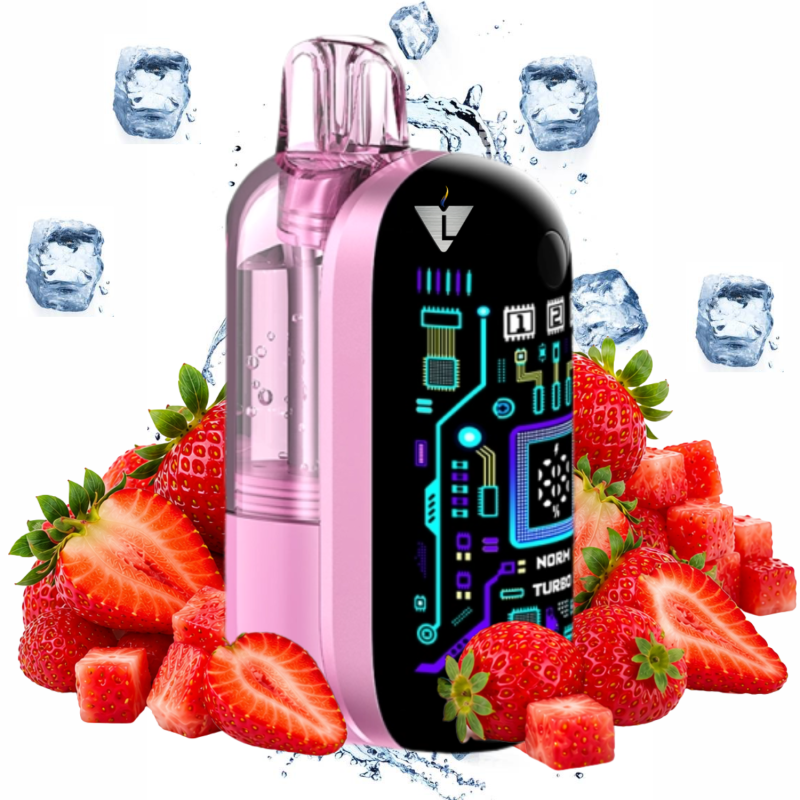 VOOPOO -  PUFF ARGUS FLEX STRAWBERRY ICE 2% 40K - La Vapoteria