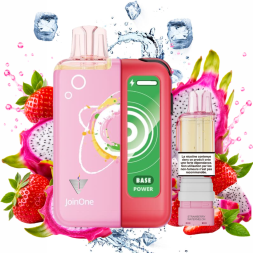ELFBAR JOIN ONE 40K - FRAISE FRUIT DU DRAGON 40000 PUFFS - La Vapoteria