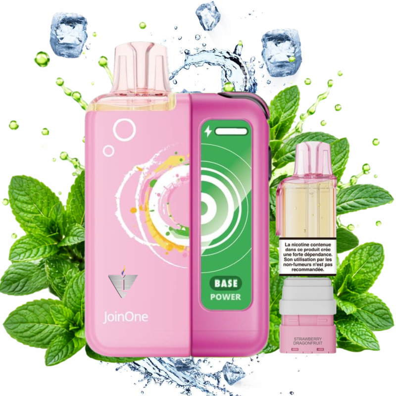 ELFBAR JOIN ONE 40K - MENTHE FRAICHE 40000 PUFFS - La Vapoteria