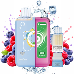 ELFBAR JOIN ONE 40K -  MYRTILLE  FRAMBOISE  ACIDULÉE 40000 PUFFS - La Vapoteria