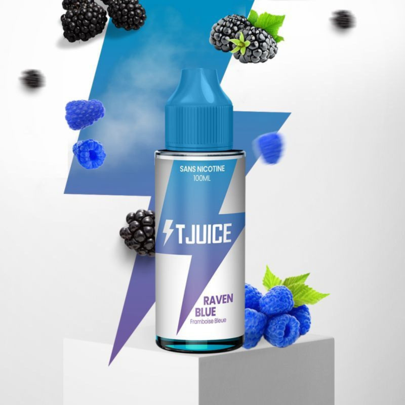 T JUICE - RAVEN BLUE 100ml - La Vapoteria