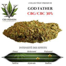 LV PREMIUM USA - FLEUR GODFATHER CBG/CBC 30% - La Vapoteria