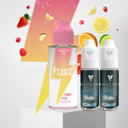 T JUICE - PINKY POP 100ml 3mg - La Vapoteria