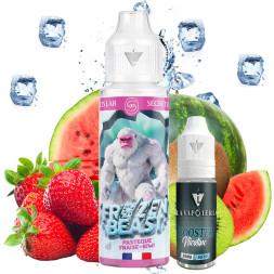 FROZEN BEAST - PASTEQUE FRAISE KIWI 50ml 3mg - La Vapoteria