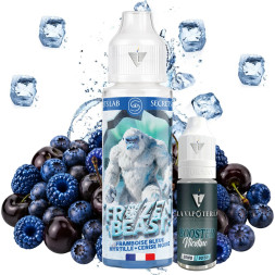FROZEN BEAST - FRAMBOISE BLEUE MYRTILLE CERISE NOIRE 50ml 3mg - La Vapoteria