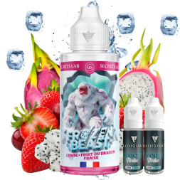 FROZEN BEAST - CERISE FRUIT DU DRAGON FRAISE 100ml 03mg - La Vapoteria