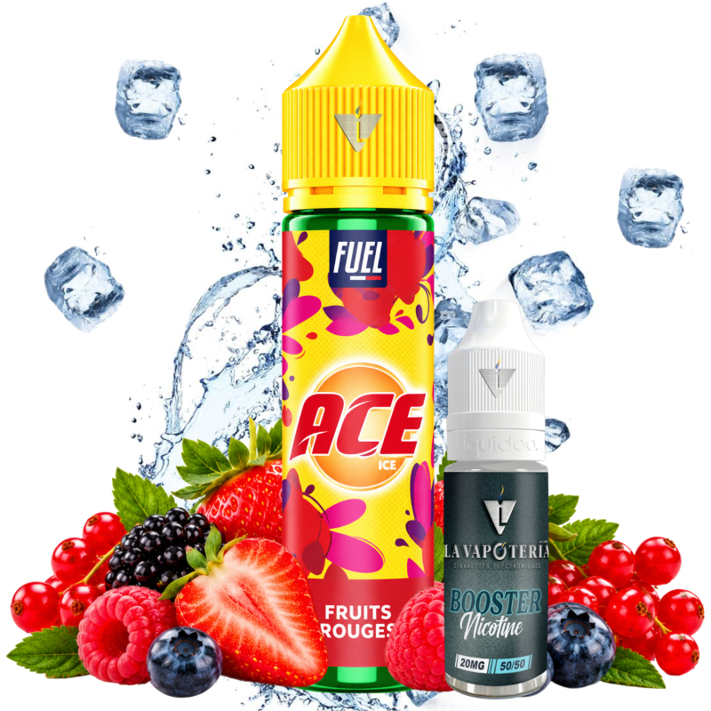 ACE - FRUITS ROUGES 50ml 3mg - La Vapoteria