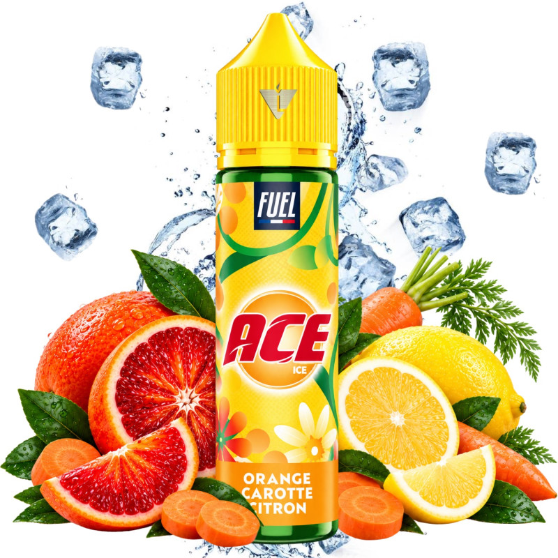 ACE - ORANGE CAROTTE CITRON 50ml - La Vapoteria