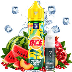 ACE - PASTÈQUE GRENADE PECHE 50ml 03mg - La Vapoteria