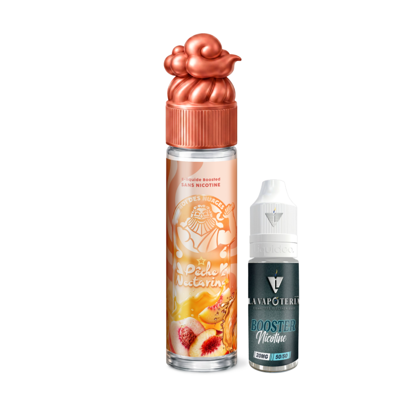ROI DES NUAGES - PÊCHE NECTARINE 50ml 03mg - La Vapoteria