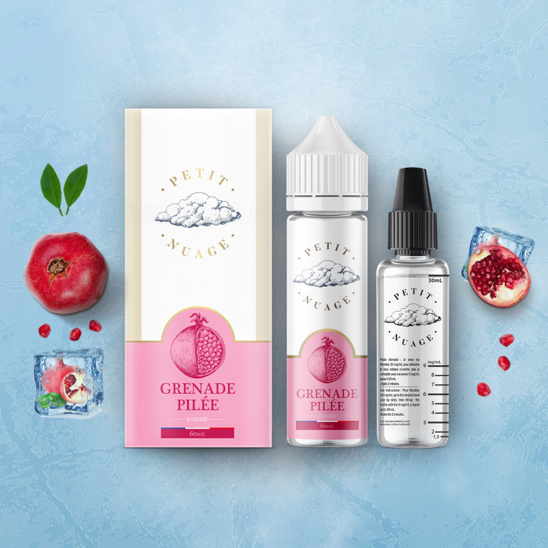 PETIT NUAGE - GRENADE PILÉE 60ml - La Vapoteria