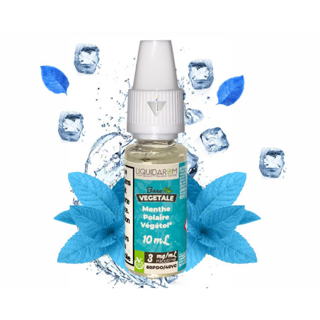 LIQUIDAROM - MENTHE POLAIRE VÉGÉTOL 10ml - La Vapoteria