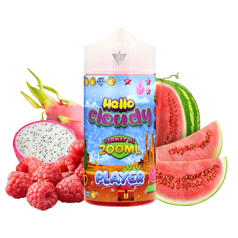 HELLO CLOUDY - PLAYER 200ml La Vapoteria