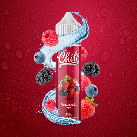 CHILL - FRUITS ROUGES MIX 50ml - La Vapoteria