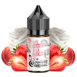 ÇA PASSE CRÈME - CRÈME À LA FRAISE CONCENTRÉ 30ml - La Vapoteria