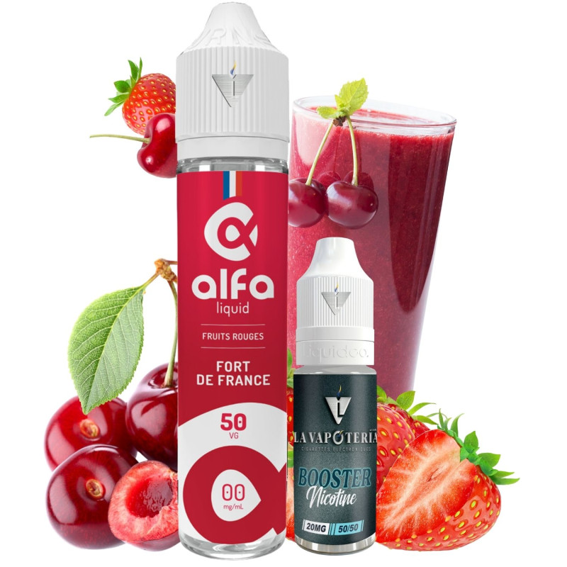 ALFALIQUID - PACK FORT DE FRANCE 50ml 3mg - la Vapoteria