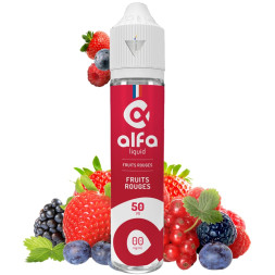 ALFALIQUID - FRUITS ROUGES 50ml - la Vapoteria