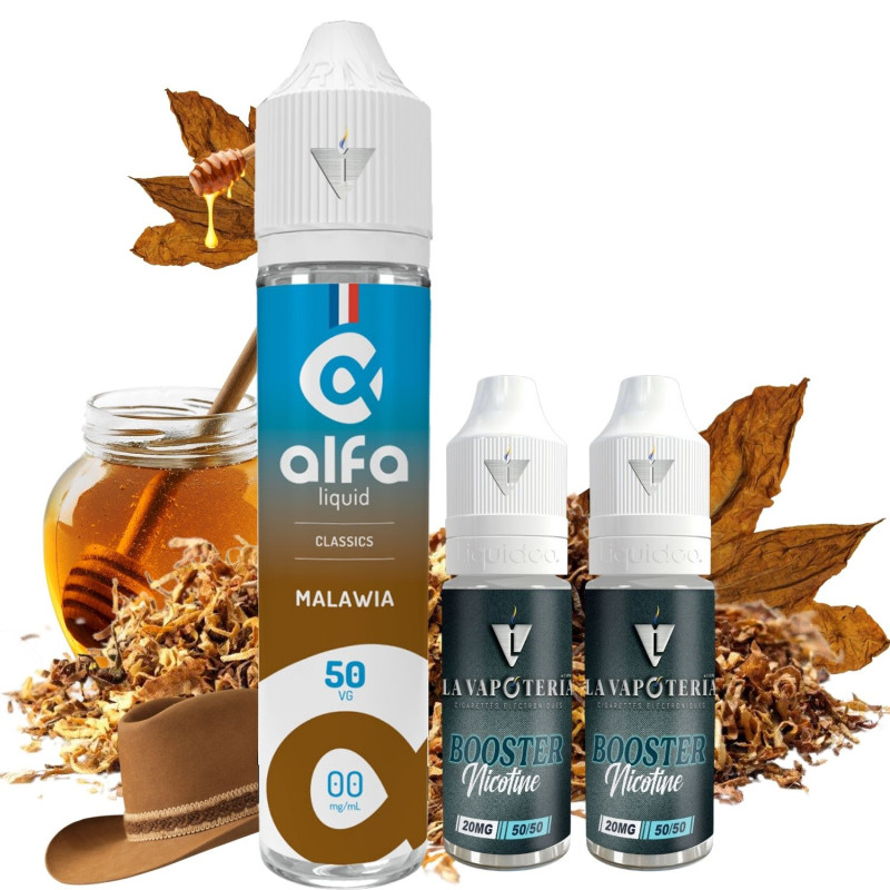 ALFALIQUID - PACK MALAWIA 50ml 6mg - la Vapoteria