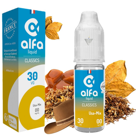 ALFALIQUID - USA-MIX 10ml 00mg - La Vapoteria