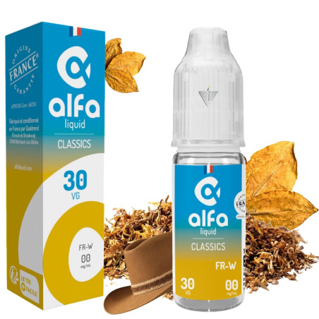 ALFALIQUID - FR-W 10ml 00mg - La Vapoteria