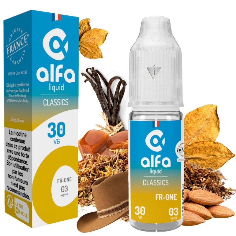 ALFALIQUID - FR-ONE 10ml 00mg - La Vapoteria