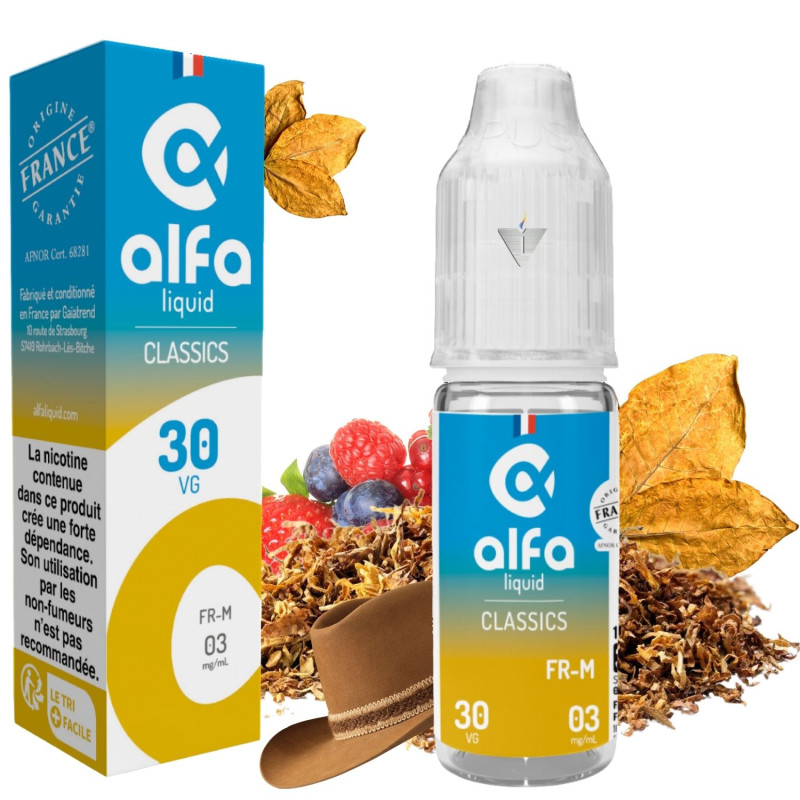 ALFALIQUID - TABAC FR-M 10ml