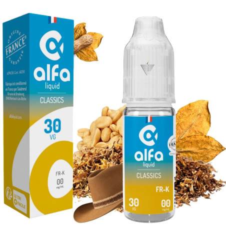 ALFALIQUID - FR-K 10ml 00mg - La Vapoteria