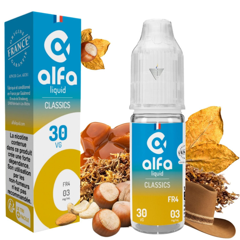 ALFALIQUID - TABAC FR-4 10ml