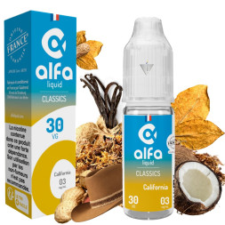 ALFALIQUID - CALIFORNIA 10ml 03mg - La Vapoteria