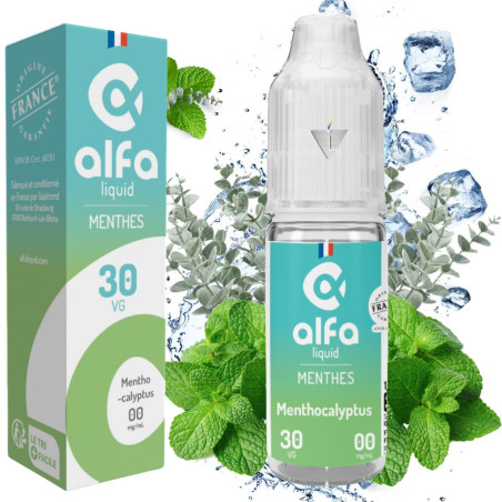 ALFALIQUID - MENTHOCALYPTUS 10ml 00mg - La Vapoteria