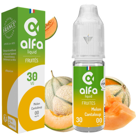 ALFALIQUID - MELON CANTALOUP 10ml 00mg - La Vapoteria