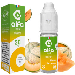 ALFALIQUID - MELON CANTALOUP 10ml 06mg - La Vapoteria