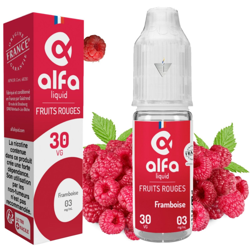 ALFALIQUID - FRAMBOISE 10ml