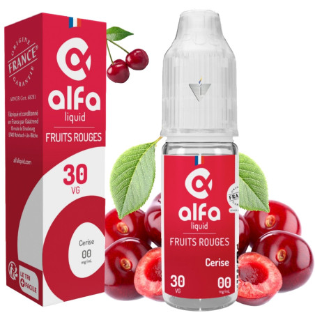 ALFALIQUID - CERISE 10ml 00mg - La Vapoteria