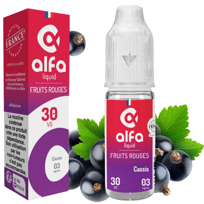 ALFALIQUID - CASSIS 10ml 00mg - La Vapoteria
