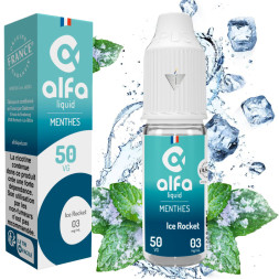 Alfa50 - ICE ROCKET 10ml 03mg - La Vapoteria