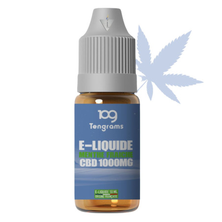 TENGRAM - LIQUIDE CBD MENTHE FRAICHE 1000mg - La Vapoteria