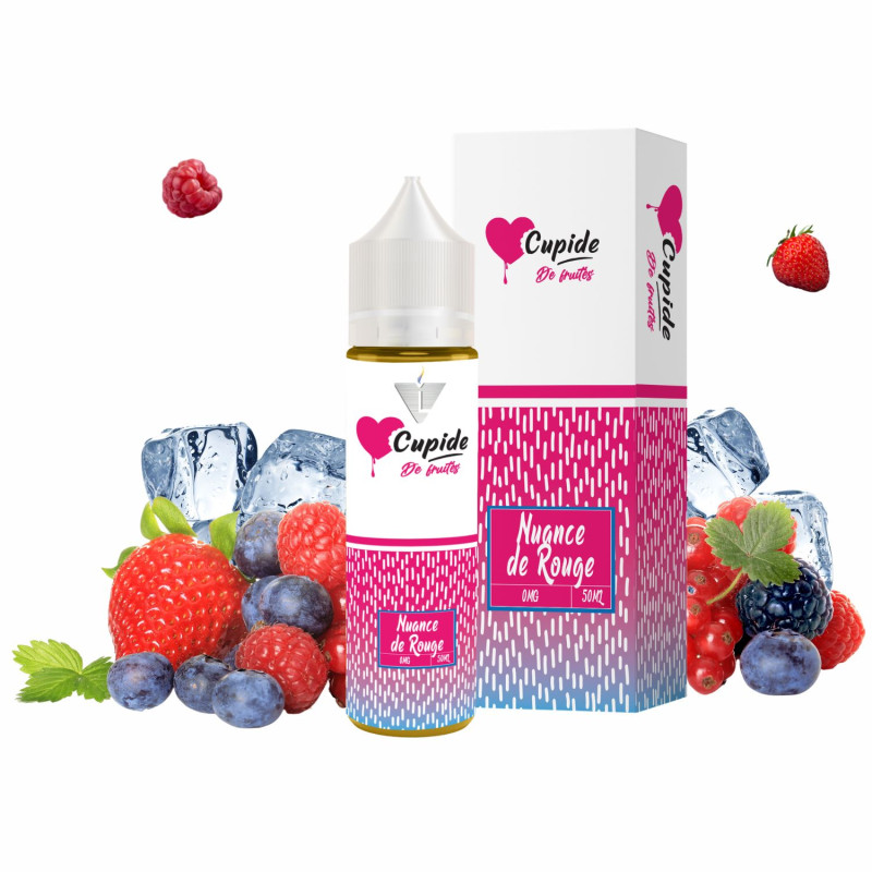 CUPIDE - NUANCE DE ROUGE 50ml - La Vapoteria