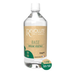 REVOLUTE - BASE 1 LITRE 100% VEGETALE - La Vapoterie