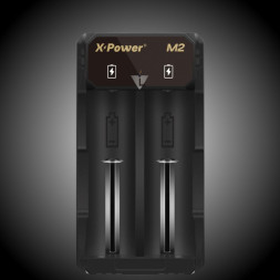 X-POWER - CHARGEUR LCD M2 - La Vapoteria