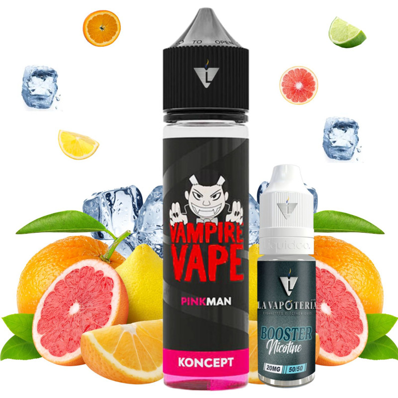 VAMPIRE VAPE - PINKMAN 50ml +1 Booster - La Vapoteria
