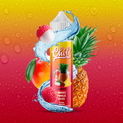 CHILL - ANANAS MANGUE LYCHEE 50ml - La Vapoteria