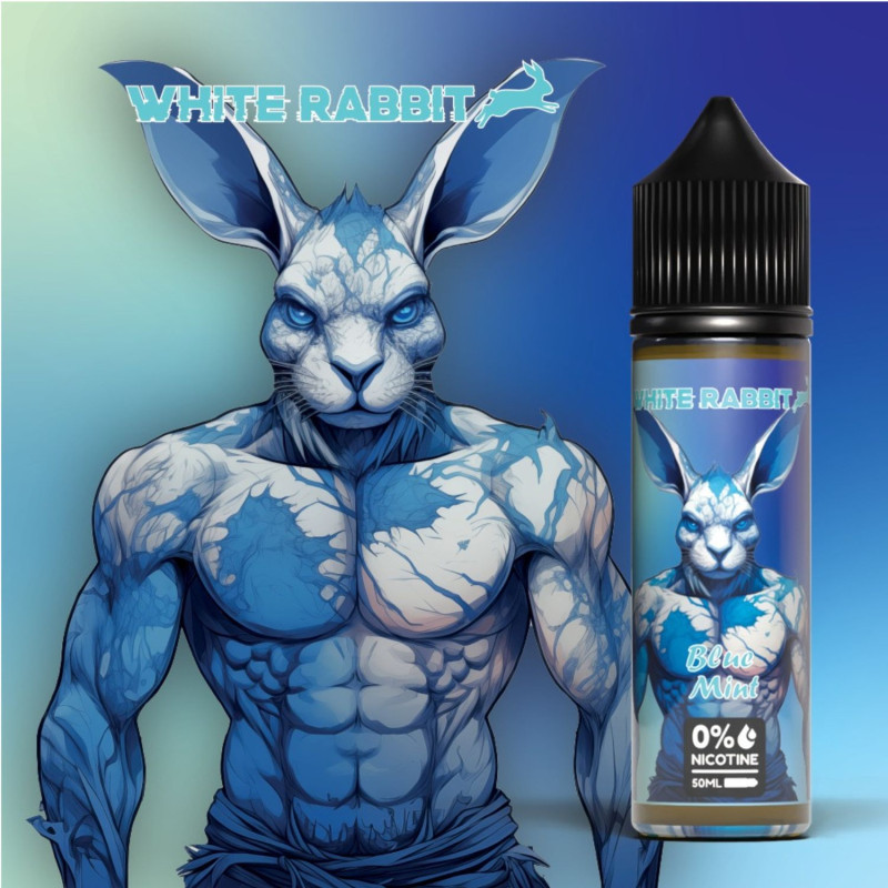 WHITE RABBIT - BLUE MINT 50ml - La Vapoteria