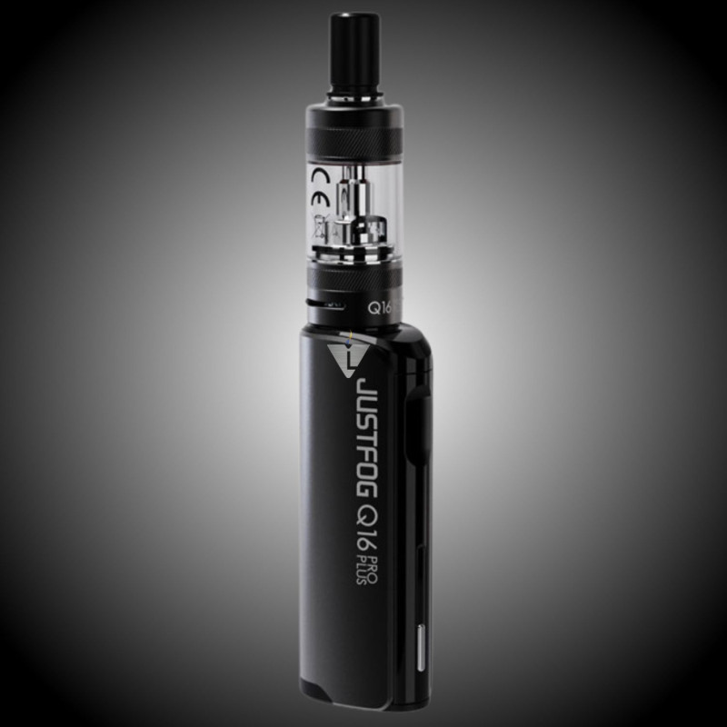JUSTFOG - KIT Q16 PRO PLUS 1500mAh Black - La Vapoteria
