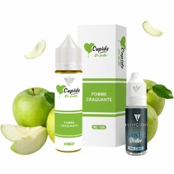 CUPIDE - POMME CRAQUANTE 50ml 03mg - La Vapoteria
