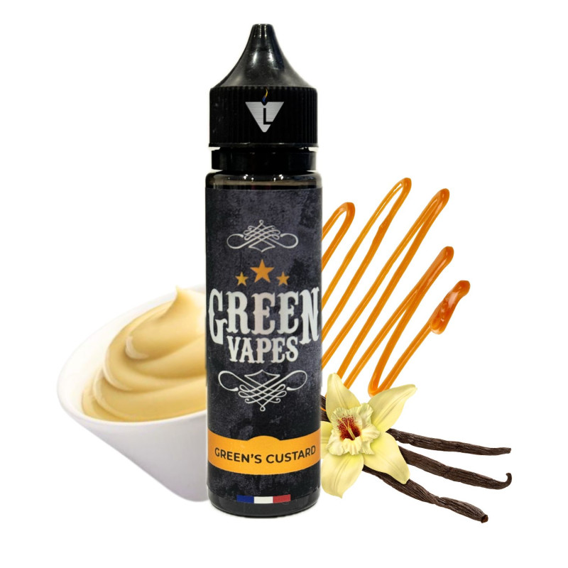 GREEN VAPES - GREEN CUSTARD 50ml